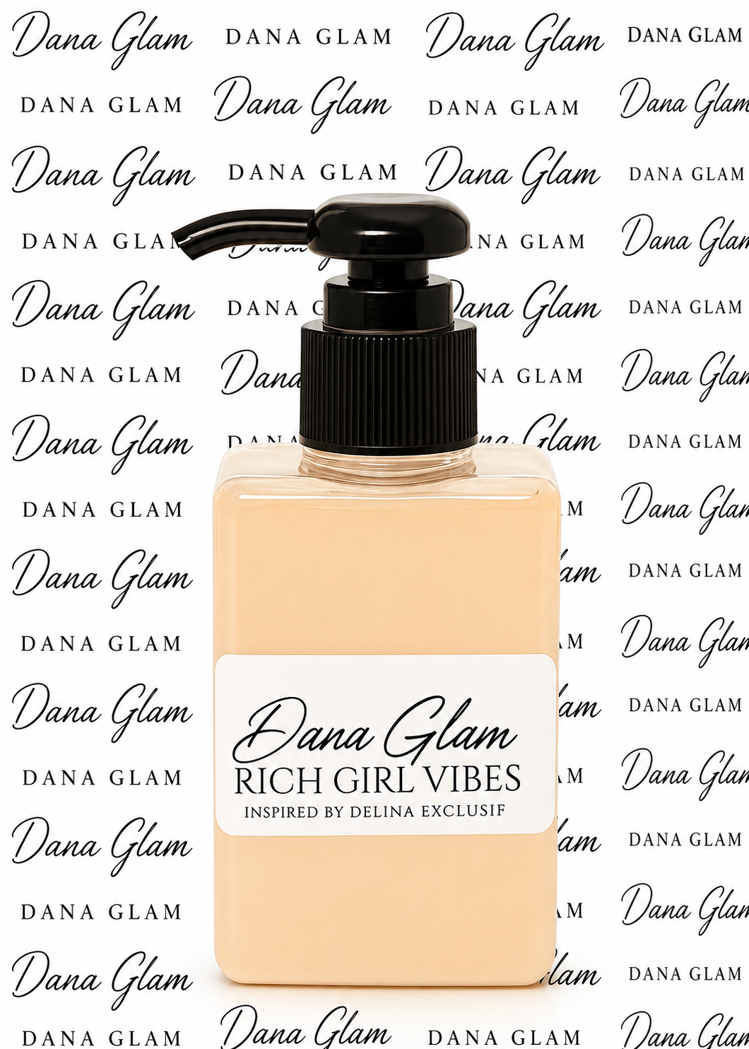 4 oz Dana Glam Inspired Infused Body Oil